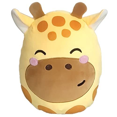 Puckator Squidglys Raffi de Giraffe Adoramals Wild Pluche Speelgoed - Bruin/Geel