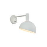WELL HOME MOBILIARIO & DECORACIÓN Wandlamp, metaal, grijs, 18 x 18 x 28, fitting 1 x E14, 40 W