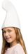 Boland - Hoed Elf wit - 58 cm - Volwassenen - Unisex - Polyester