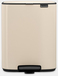 Brabantia Bo Pedaalemmer - 12 liter - Soft Beige