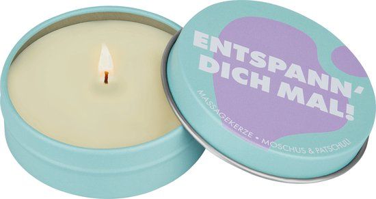 EIS Triple A Import GmbH Massage Candle Musk + Patchouli "RELAX YOURSELF !"
