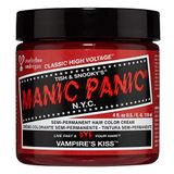 MANIC PANIC Vampire's Kiss Classic Creme, veganistisch, dierproefvrij, rode semi-permanente haarverf 118 ml