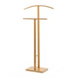 TAISSU - Dressboy Mod. ADAK - Mat Goud - Met Bovenhanger en Broekbalk - 52 x 18 x 100 cm - Staal met Betonnen Basis