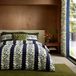 Orla Kiely Sycamore Stripe Space Blue dekbedovertrek set