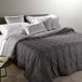 Mia Caleffi Calduccia Mia 100% Polyester Effen Eenvoudig Antraciet