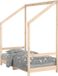vidaXL Kinderbedframe 70x140 cm massief grenenhout