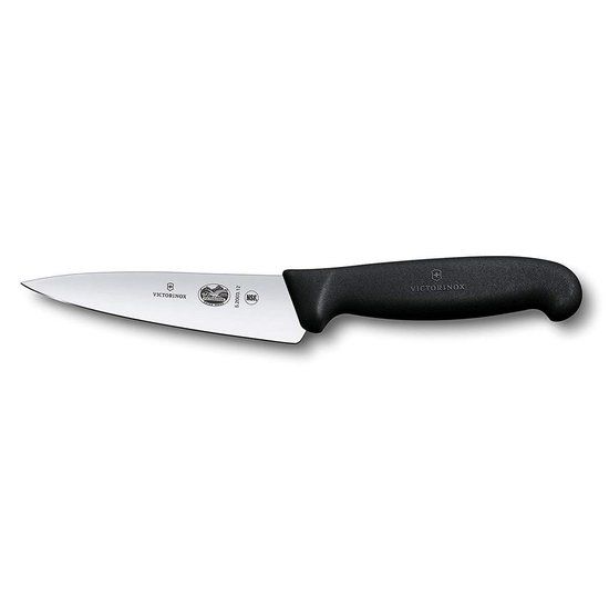 Victorinox Fibrox Koksmes - 12.5 cm - Blauw - Kunststof Handgreep - RVS Lemmet