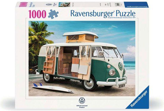 Ravensburger Puzzel Volkswagen T1 Camper Van - 1000 stukjes