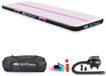 MMS AirTrack Turnmat – 200x100x10 cm – Opblaasbaar – Incl. Elektrische Pomp en Draagtas – Roze