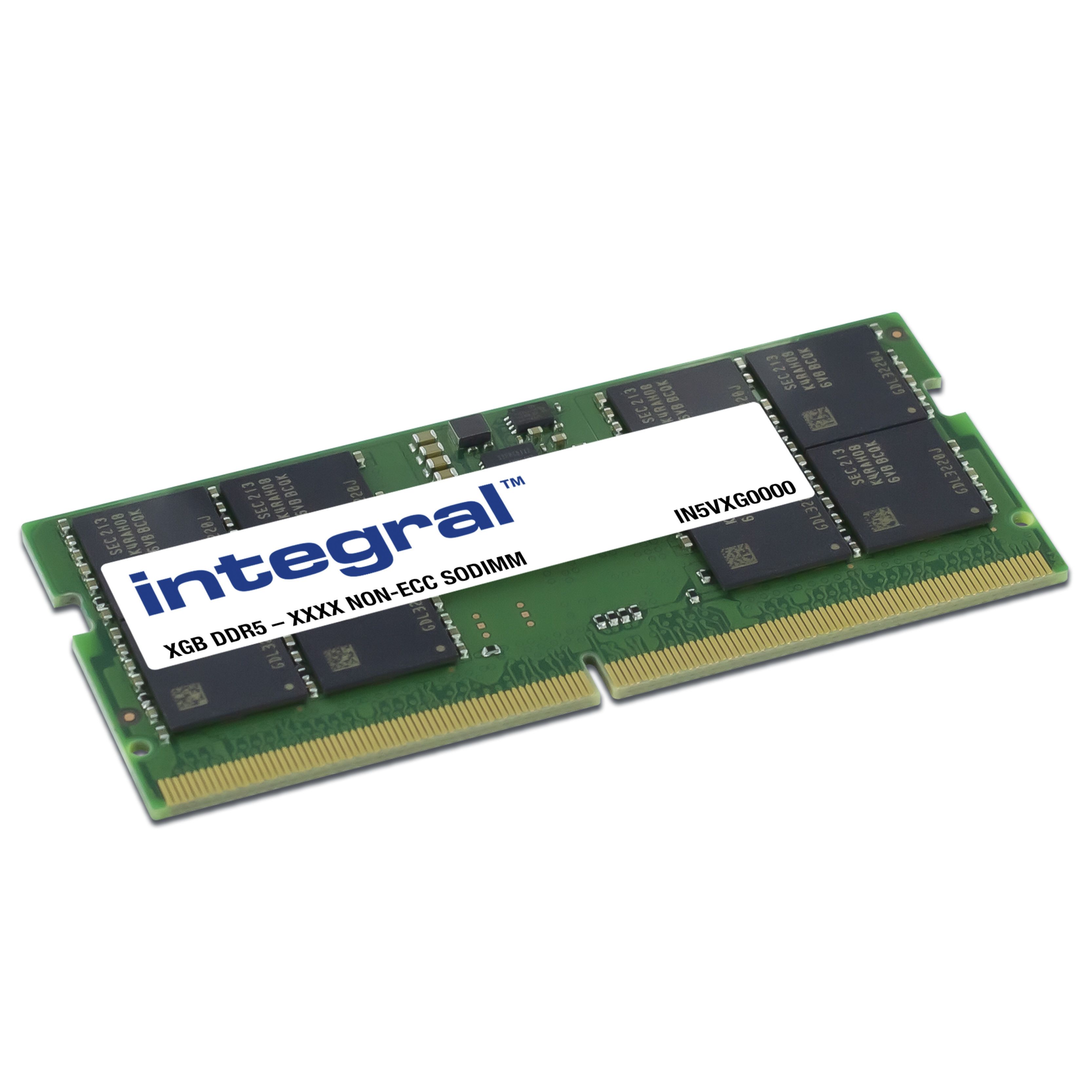 Integral IN5V32GNJRDX geheugenmodule 32 GB DDR5 5600 MHz SO-DIMM
