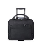 Delsey Parvis Plus Pilot Case 38 x 42 x 17 cm – 24L – 15.6” Laptopvak – Trolleyband – 2 Wielen – Black