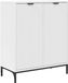 vidaXL Dressoir Wit 69,5 x 33 x 82 cm Bewerkt Hout