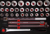 KS Tools 3/4" dopsleutelset - 32-delig