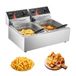 VEVOR Friteuse 12L Electrique Inox