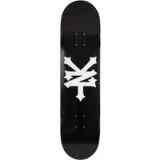 Zoo york classic crackerjack skateboard deck - 8" - zwart