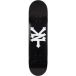 Zoo york classic crackerjack skateboard deck - 8" - zwart