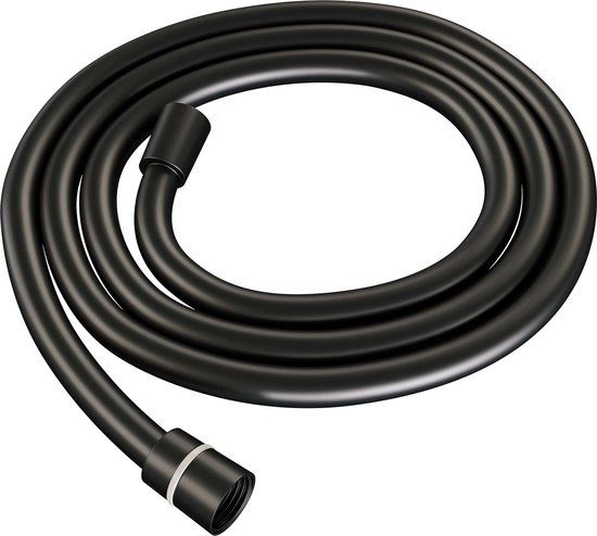 Brauer Black Edition Doucheslang - 150cm - Mat Zwart