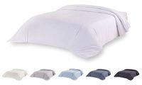 Todocama Extra zacht microvezeldekbedovertrek, wit, bed 200-260 x 240 cm