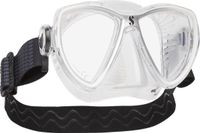 Scubapro Synergy Mini Duikbril - Veiligheidsglas, Siliconen, Flexibel, Wit/Zilver
