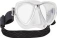 Scubapro Synergy Mini Duikbril - Veiligheidsglas, Siliconen, Flexibel, Wit/Zilver