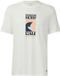 s.Oliver - Heren - Katoenen T-shirt met print op de voorkant en slubstructuur