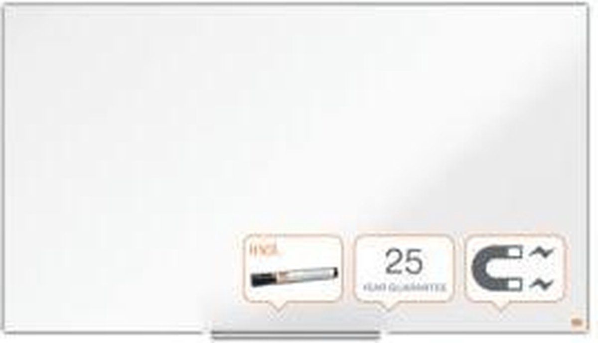 Nobo Impression Pro Widescreen whiteboard magnetisch emaille 122 x 69 cm