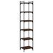 vidaXL Bibliothèque 6 étagères 40x30x188 cm bois de particules couleur chêne brun