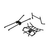 ARRMA ARA320700 Body Cage Inner Supports, Zwarte Auto