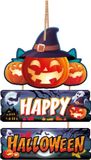 Fiestas Guirca Houten Happy Halloween Deurbord