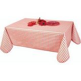 Habitable Tafelkleed VICHY - ROUGE - 140X250 CM