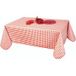 Habitable Tafelkleed VICHY - ROUGE - 140X250 CM
