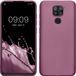 kwmobile telefoonhoesje geschikt voor Xiaomi Redmi Note 9 - Hoesje voor smartphone - Back cover in metallic lila
