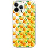 ERT GROUP mobiel telefoonhoesje voor Apple iPhone 12 PRO MAX Babaco patroon Peaches 001 met glitter overloopeffect