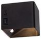 Näve LED Wandleuchte Cube, magnétique, noir