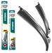 HEYNER® Jeu d'essuie-glace 650 mm / 400 mm Hybrid avec adaptateur ST avant