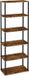 VASAGLE 6-laags staande plank, 23,8 x 60 x 173,4 cm, vintage bruin/zwart