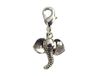 INNSPIRO Mooie bedels metalen hanger met karabijnhaak 15 x 17 mm. 25 stuks.