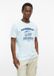s.Oliver T-shirt met vlammengaren en artwork - Heren - 3XL - Blauw