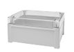 RS PRO Polycarbonaat universele behuizing grijs buitenmaat 201 x 163 x 98mm IP65