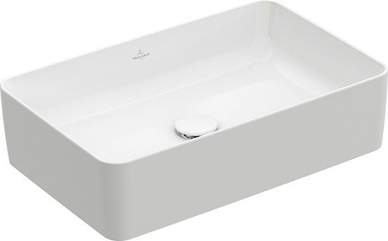 Villeroy & Boch Collaro Opzetwastafel 56x36x14,5cm wit alpin CeramicPlus