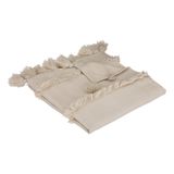 Atmosphera Row plaid, beige, 180 x 130 cm