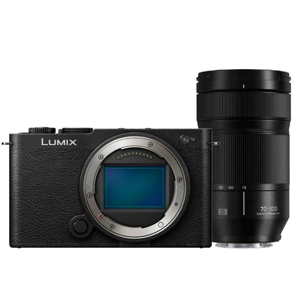 Panasonic Lumix S9 Body Jet Black + Lumix S 70-300mm F/4.5-5.6 Macro OIS