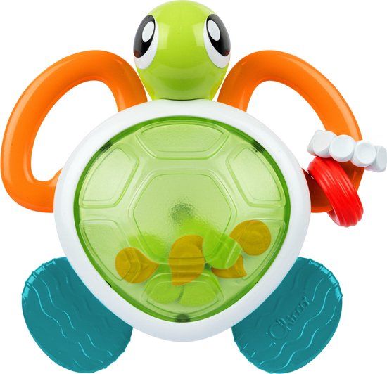 Chicco Schildpad Elektrische Rammelaar - Multicolor - 6+ maanden