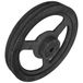 cyclingcolors 1 x riemschijf voor V-riem 2 groeven B of SPB buitendiameter 322 mm stapdiameter 315 mm gietijzeren bosbouwmachines bosbouw landbouw bouw bouw