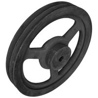 cyclingcolors 1 x riemschijf voor V-riem 2 groeven B of SPB buitendiameter 322 mm stapdiameter 315 mm gietijzeren bosbouwmachines bosbouw landbouw bouw bouw