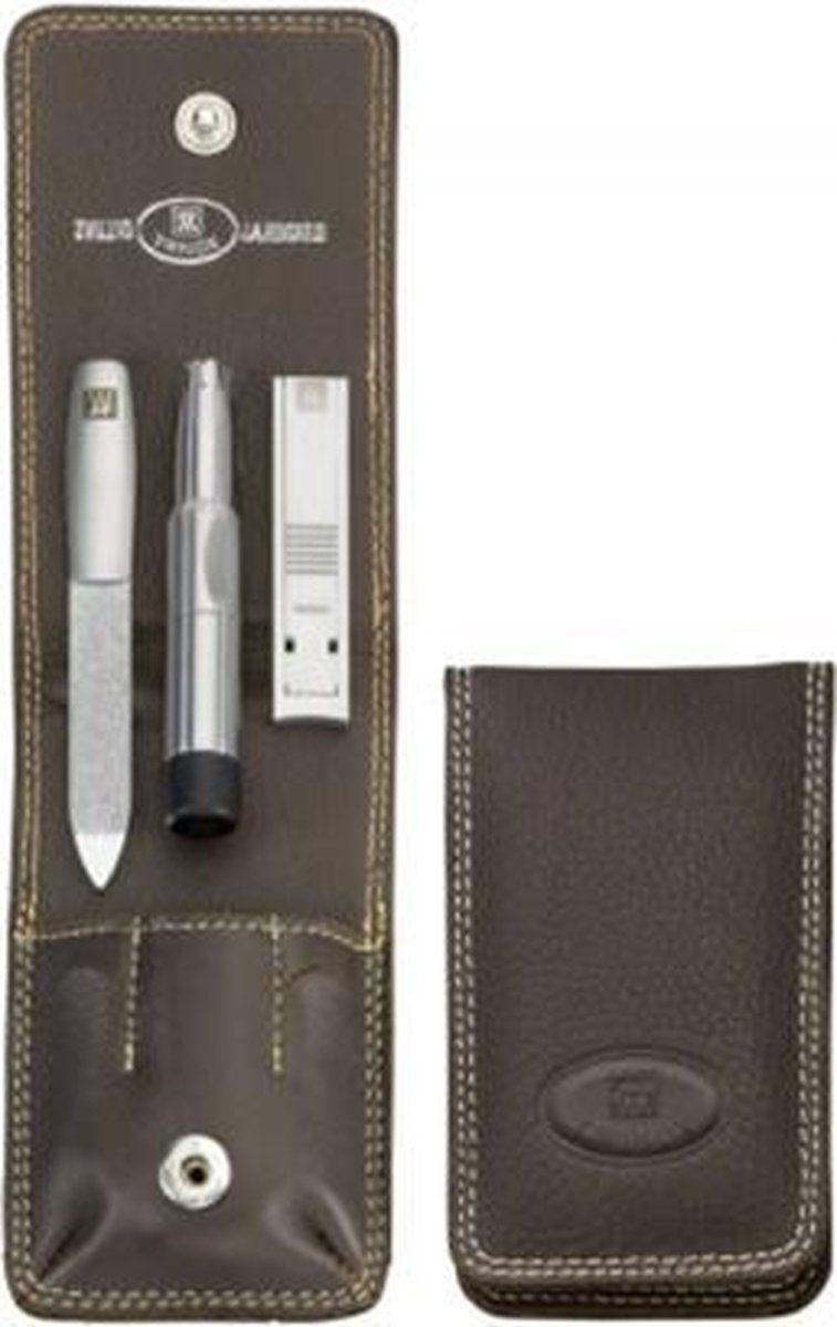 Zwilling Beauty TWINOX 3-delige manicureset Bruin RVS - 4009839261244