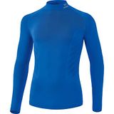 Erima Athletic Shirt Opstaande Kraag Kinderen - New Royal | Maat: 152/164