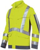 KÜBLER PROTECTIQ 13948420 Hi Vis Reflecterend Werkjas HEREN Veiligheidsjas Signaalgeel Antraciet - Vlamboog Klasse 2