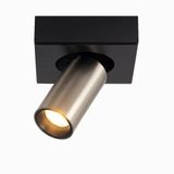 Highlight - Spot Eliano 1 lichts zwart mat chroom
