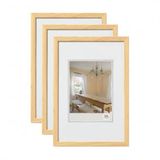 walther design Peppers BP520K3 Fotolijsten, grenen, 15 x 20 cm, houten frame, verpakking van 3